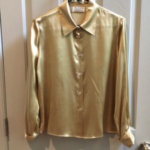 EUC silk blouse
